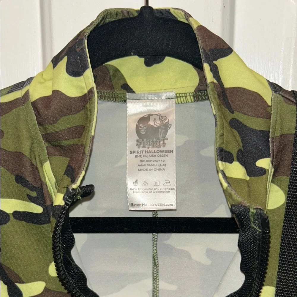 Spirit Camouflage Zip-Up Jumpsuit - Picture 2 of 10
